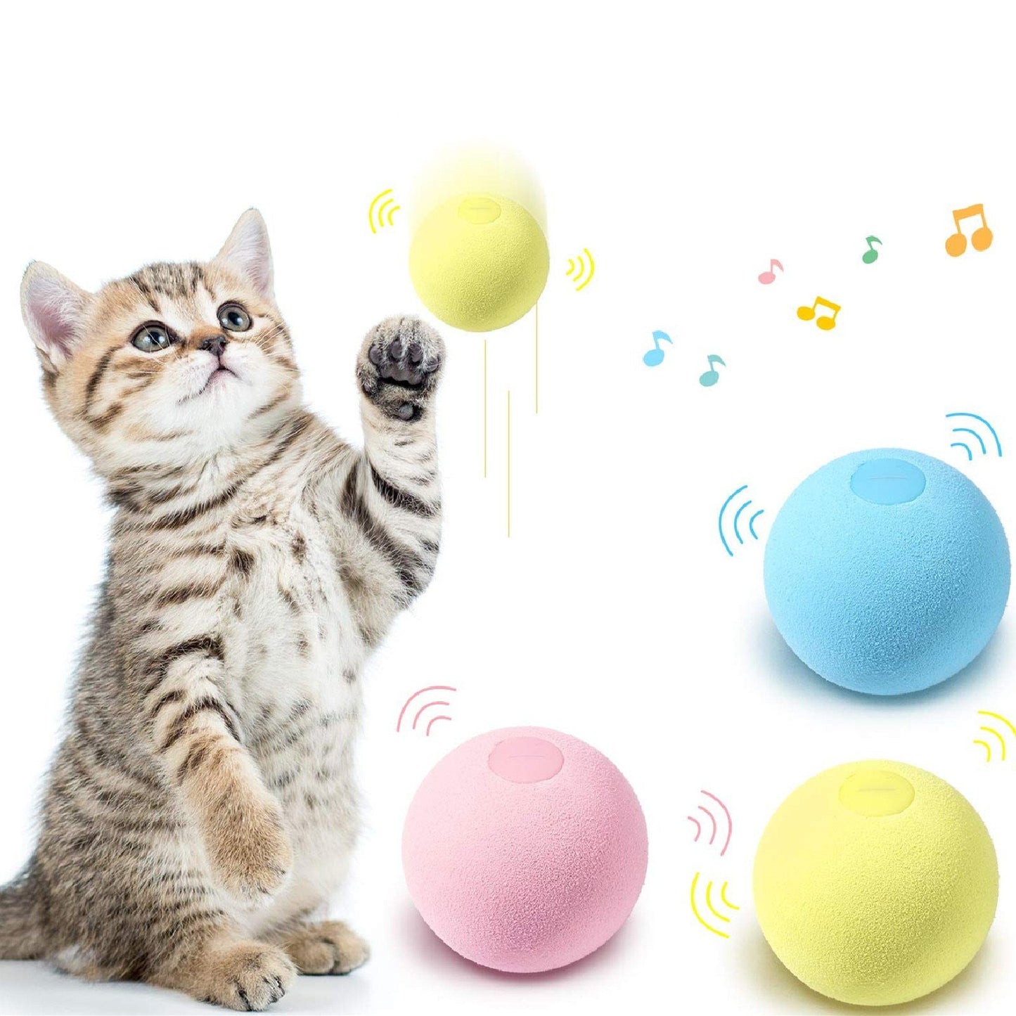 SmartBall™ - Balle intelligente d'apprentissage pour chat - Mon Doux Félin