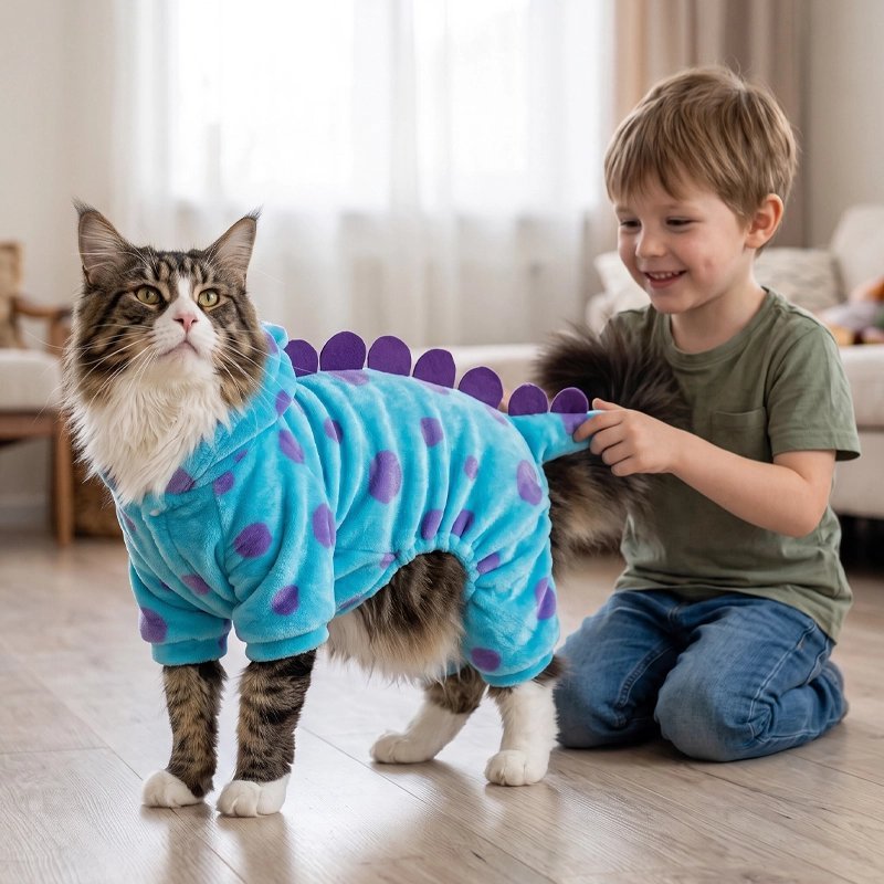 Déguisement pour chat halloween | Dinofit™ - Mon Doux Félin