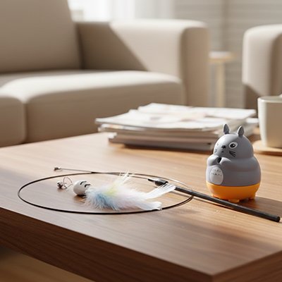 jouet chat interactif salon
