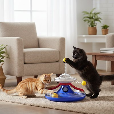 jouet pour chat balljoy ensemble
