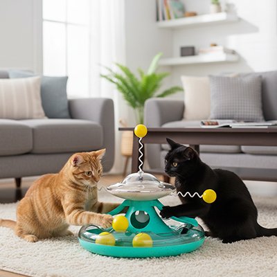 jouet pour chat salon